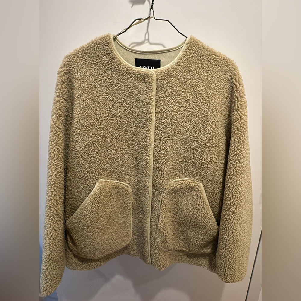 Zara Sherpa Shacket